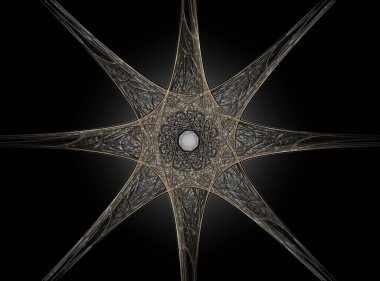 Dantelli renkli saat desen. Dijital fractal sanat tasarım. Kutsal semboller işaretler geometrisi soyut tasarım. Astroloji simya sihirli tasarımlar. Geometrik sarmal. Soyut renkli fraktal doku