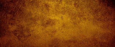 Eskimiş eski kağıt tasarımlı koyu kahverengi arkaplan dokusu, siyah kenarı olan antika metal arkaplan çizimi, toprak kahve rengi.