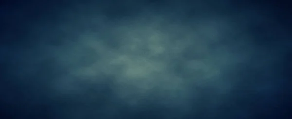 Элегантный Сапфировый Синий Фон Белой Туманной Верхней Границей Темно Черной — стоковое фото