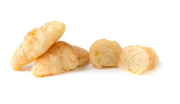 Homemand croissant bread isolated — Stock Photo, Image
