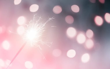 Noel ve newyear parti ışıltı hareketi