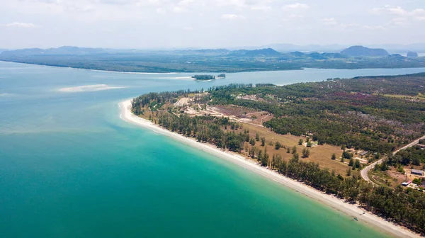 Letecký Pohled Ostrov Lanta Noi Lanta Isaland Jižně Thajska Provincie — Stock fotografie