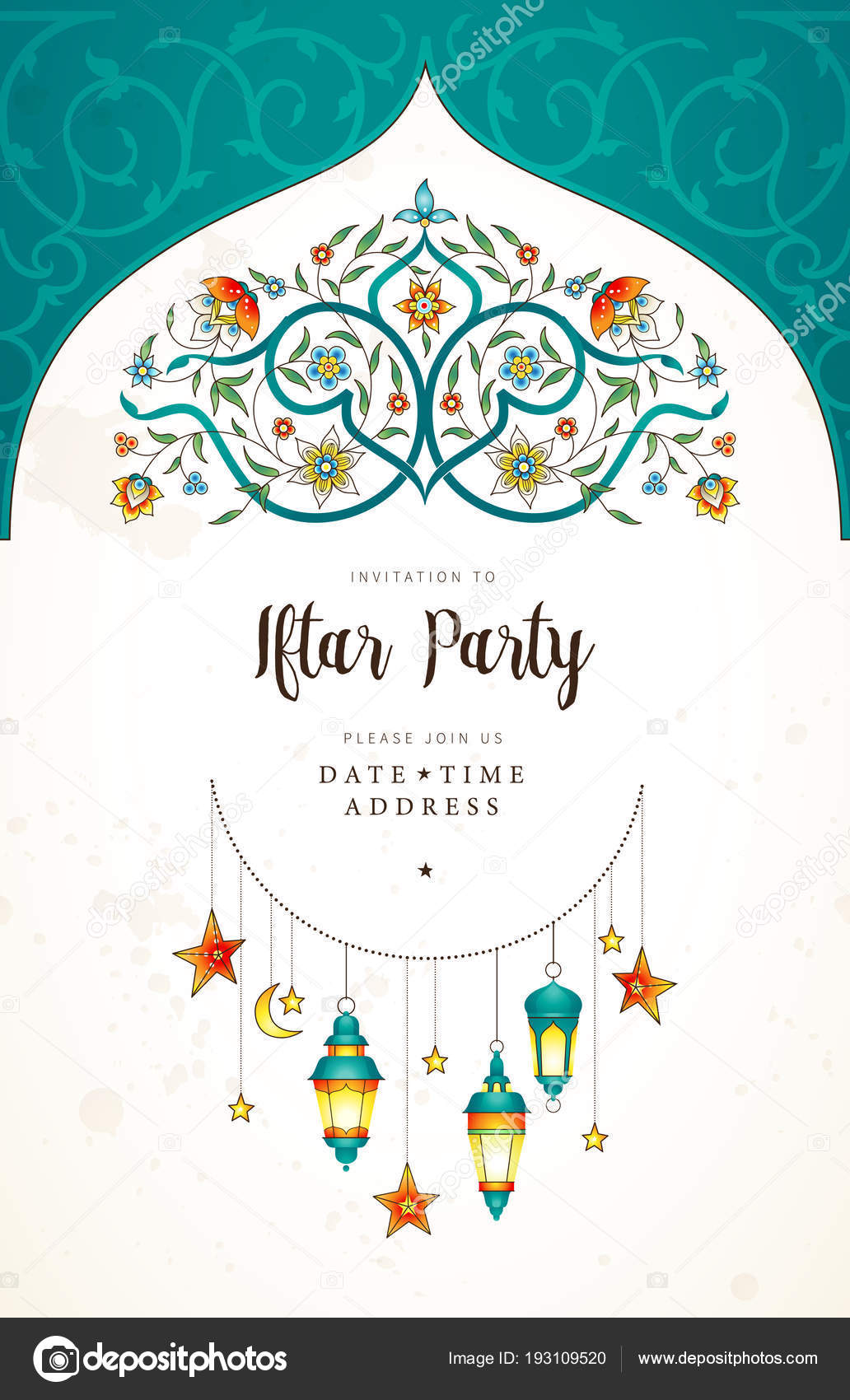 Best Of 50 Card Invitation Ramadan