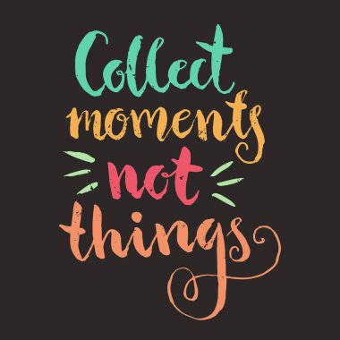 Tipografi Poster tarihi kartları için