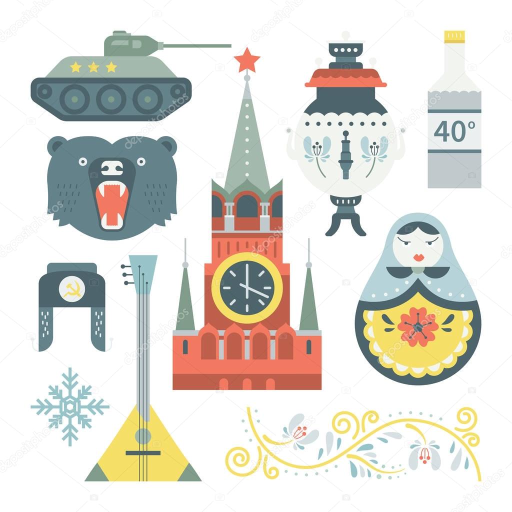 Vector Russian Symbols