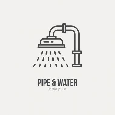 Vektör sıhhi tesisat Logo