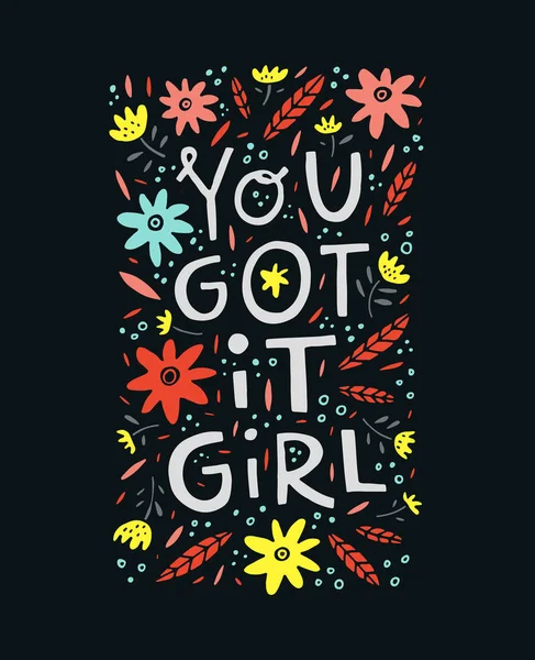 Girl Power Illustration — Stock Photo, Image