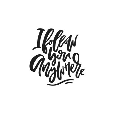 Romantik Handdrawn Letteirng