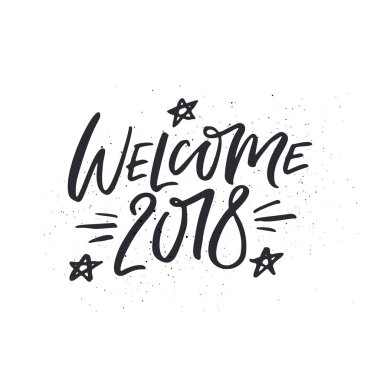 Hoşgeldiniz 2018 yazı