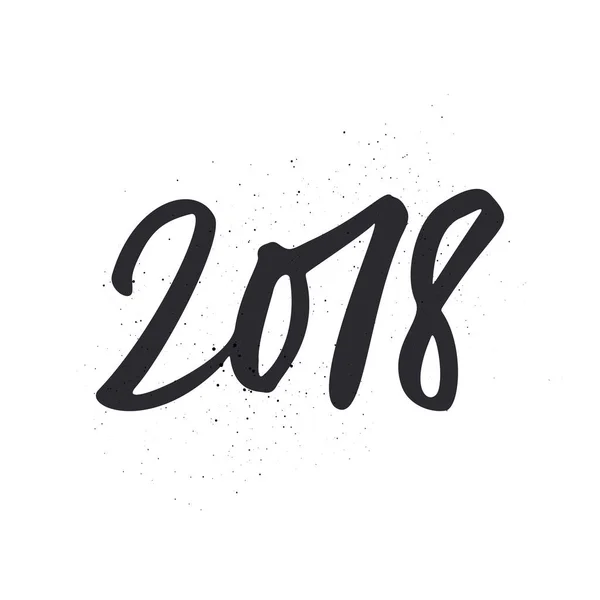 New Year 2018 Lettering — Stock Photo, Image