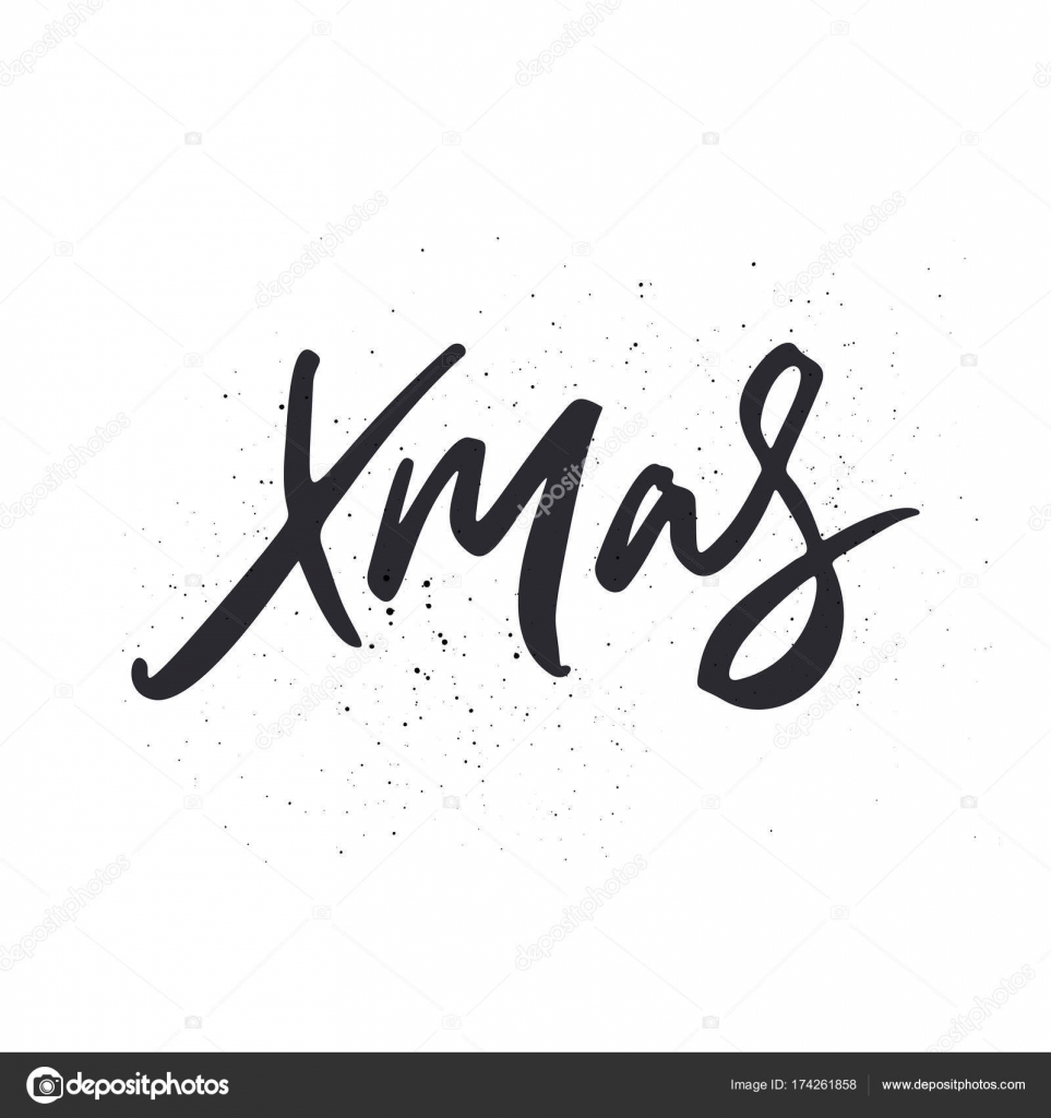Xmas Holiday Lettering Stock Vector C Favetelinguis199 174261858