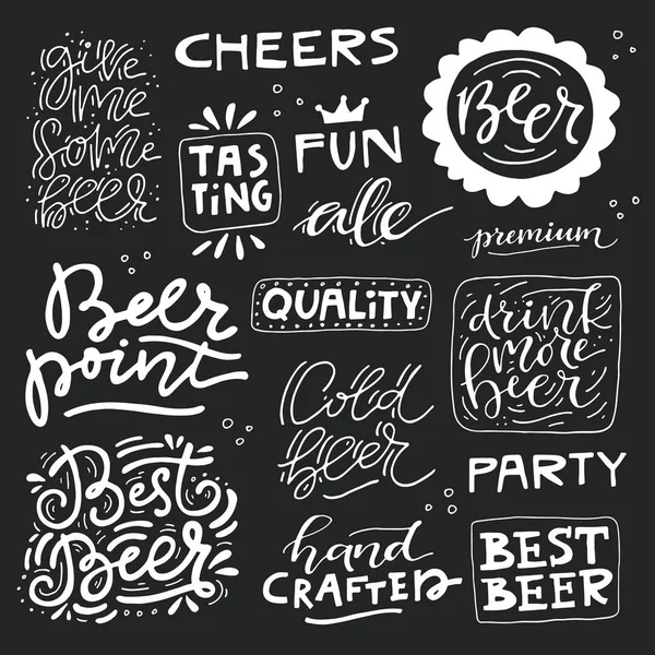 Hand Drawn Beer Illustration Royalty Free Stock Illustrations