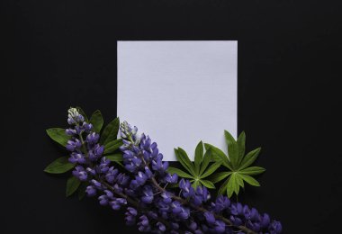 Çiçek sınır Üstten Görünüm