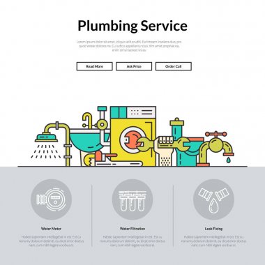 Sıhhi tesisat Web sayfası