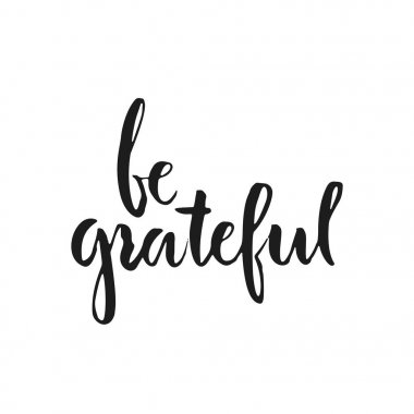 İnspirational alıntı var olmak minettar