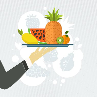 sağlıklı gıda konsepti