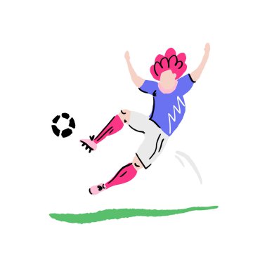 Futbolcu iş başında