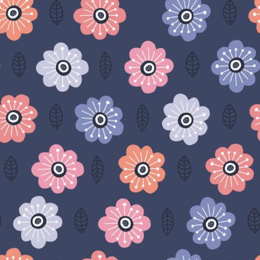 İskandinav tarzında soyut asterlar