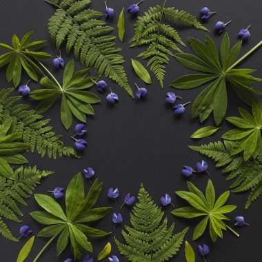 Çiçek düzenleme üst görünümü