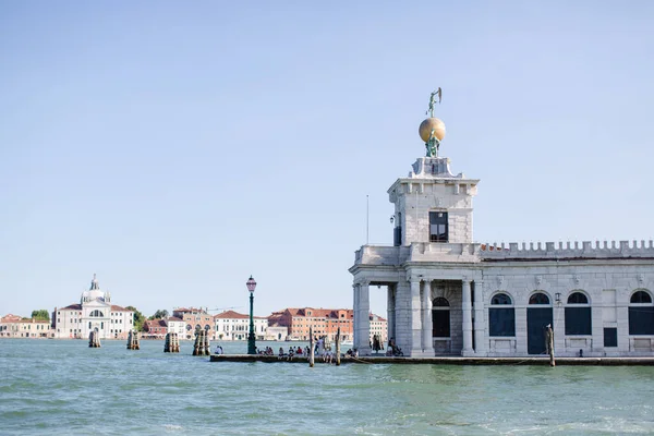 Történelmi Épület Víz Velencében — Stock Fotó