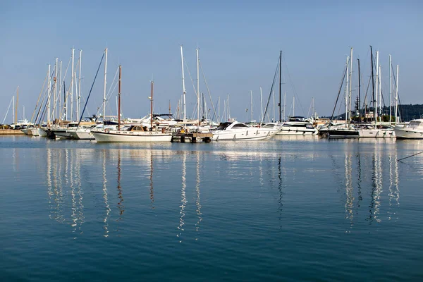 Yachts Boats Port Sea — Stock Photo, Image
