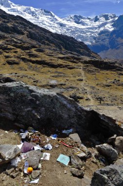 Huaytapallana, kirlenme