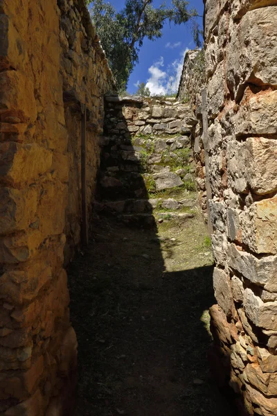Detalle del templo Huari — Stock Photo, Image