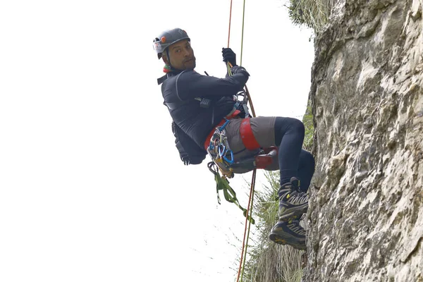Rapel en Canyon de Shucto