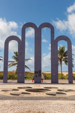 Kemer Plajı Atalaia, Aracaju, Sergipe devlet, Brezilya