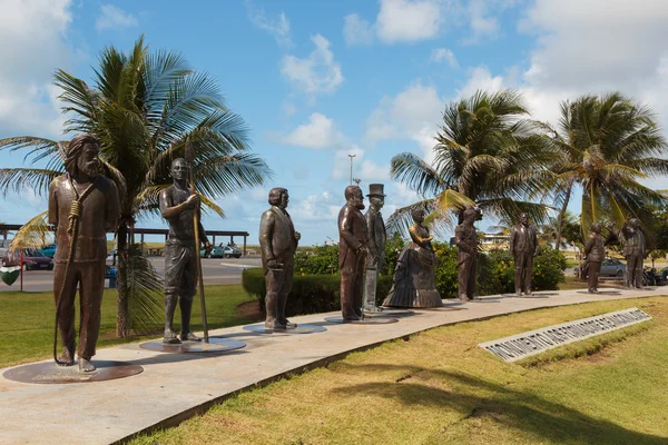 Emlékmű a nemzeti alapítói, Aracaju, Sergipe állam, Brazília — Stock Fotó