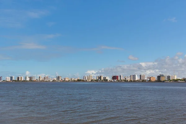 Vista panorâmica do centro da cidade, Aracaju, Sergipe, Brasil — Fotografia de Stock