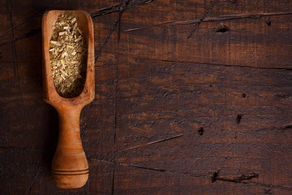 Mate lapát fából készült háttér — Stock Fotó