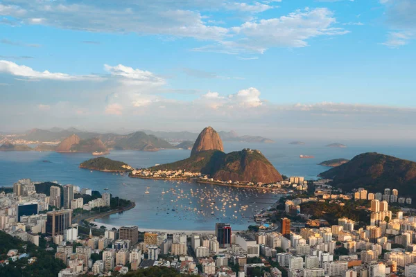 Berget Sockertoppen, Rio de Janeiro, Brasilien Stockbild