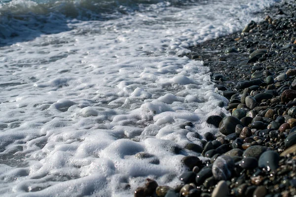 Sea stones shore — Stock Photo, Image