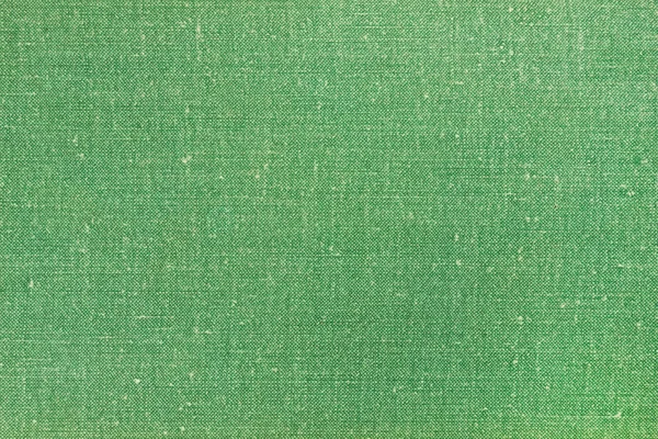 Green textile book cover. Texture pattern textile canvas. Backgr