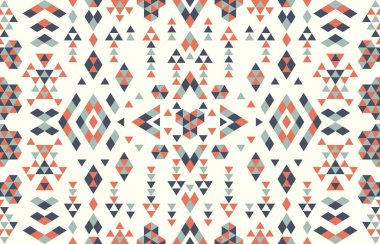 Kusursuz Etnik desenler. Soyut geometrik desen. Amerikan yerlisi soyut desen. 