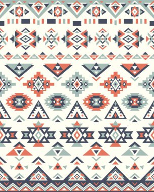 Kusursuz Etnik desenler. Soyut geometrik desen. Amerikan yerlisi soyut desen. 