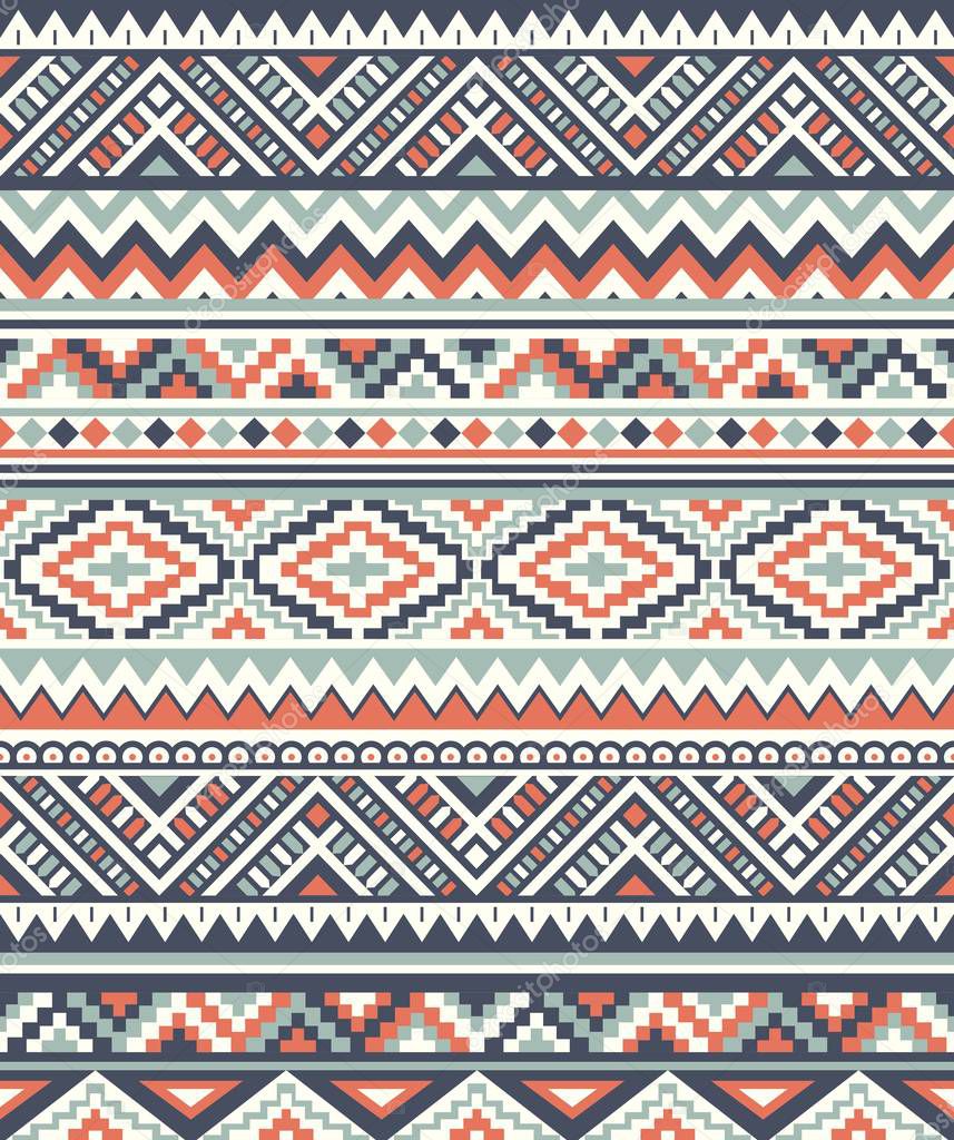 Seamless Ethnic pattern textures. Abstract geometric pattern. Native American Abstract pattern. 