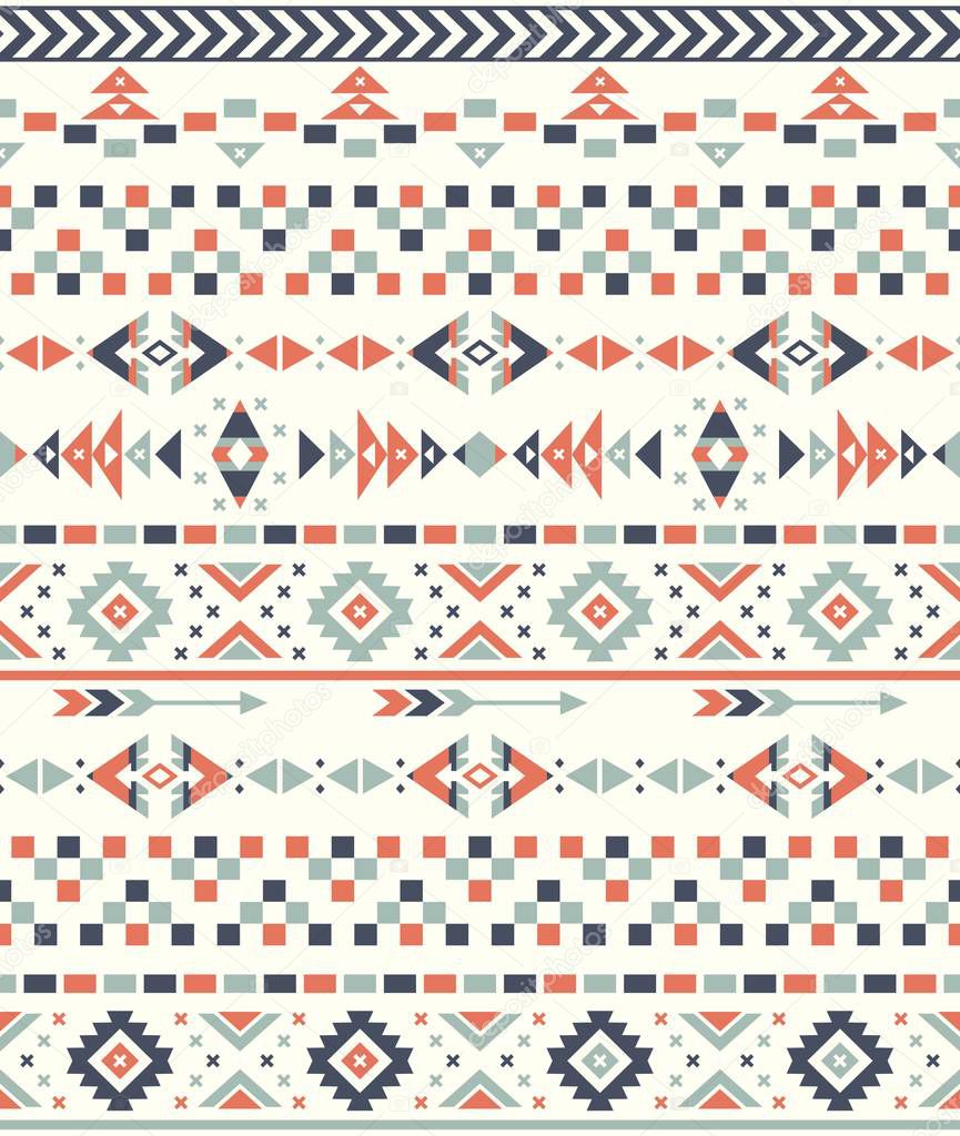 Seamless Ethnic pattern textures. Abstract geometric pattern. Native American Abstract pattern. 