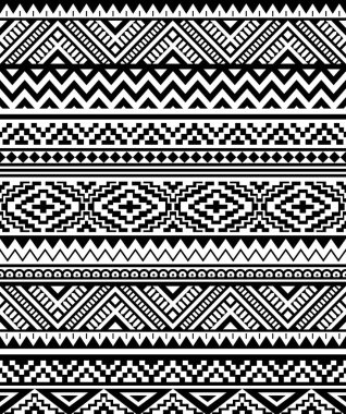 Kusursuz Etnik desen tasarımı. Navajo geometrik baskısı. Rustik dekoratif süs. Soyut geometrik desen. Amerikan Yerlisi modeli. Giysi ve tekstil tasarımı için süs