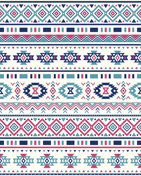 Textures Sans Couture Motif Ethnique Tirage Géométrique Navajo Abstrait Ornement — Image vectorielle