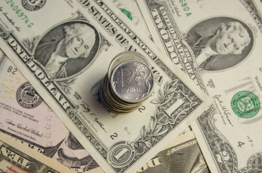 Para Euro sikkeler ve banknotlar. Enflasyon kavramı, iflas, döviz kuru