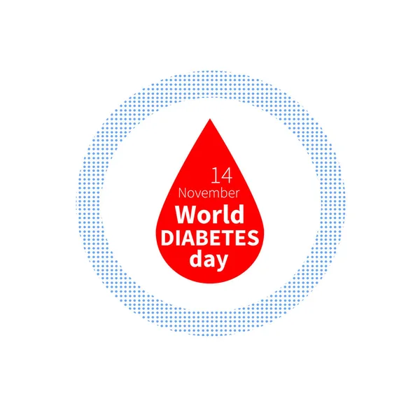 Ziua Mondială a Diabetului, 14 noiembrie — Fotografie, imagine de stoc