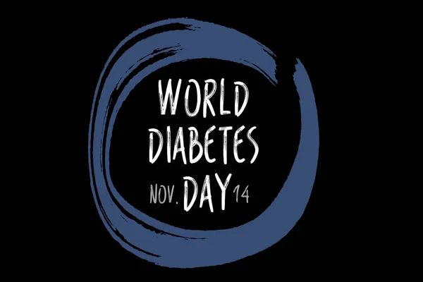 World diabetes day, november 14th — Stock Photo, Image