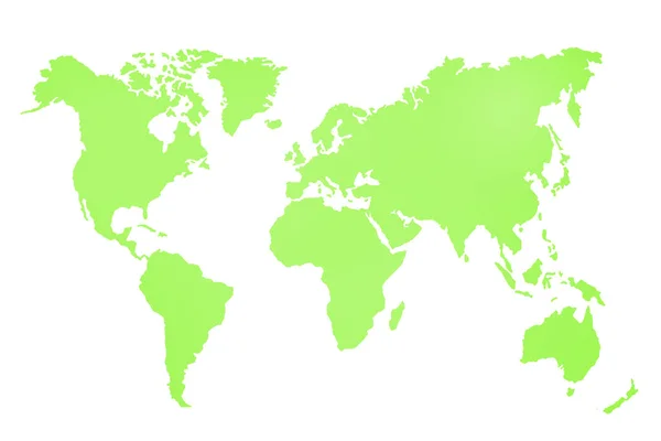 Abstraktní ilustrace mapa světa — Stock fotografie