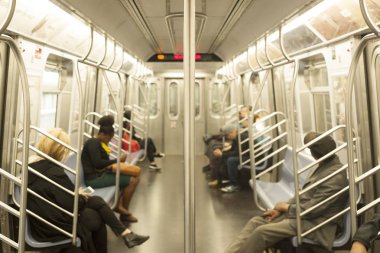 New York City metro araba-ABD