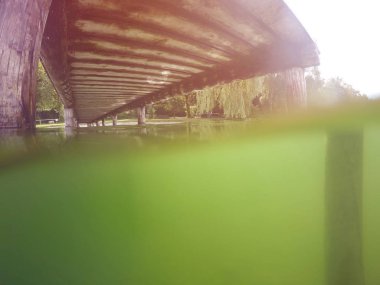 Ahşap iskele - kopya alanı