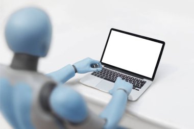 Robot dizüstü - boş ekran kullanma