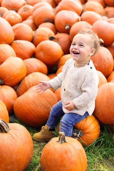 Kabak alandaki küçük çocuk
