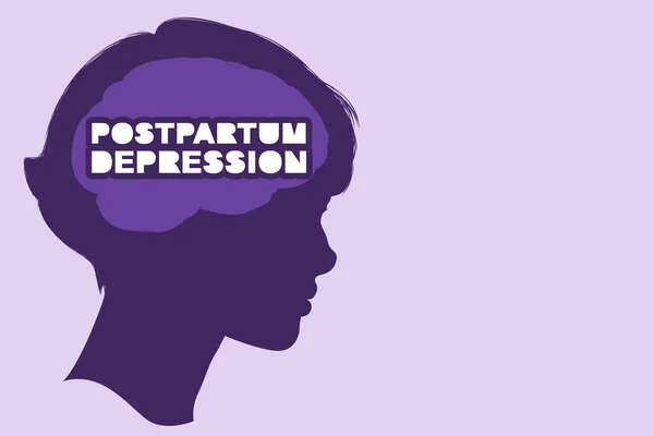 Postpartum Depression - Ppd — Stockfoto